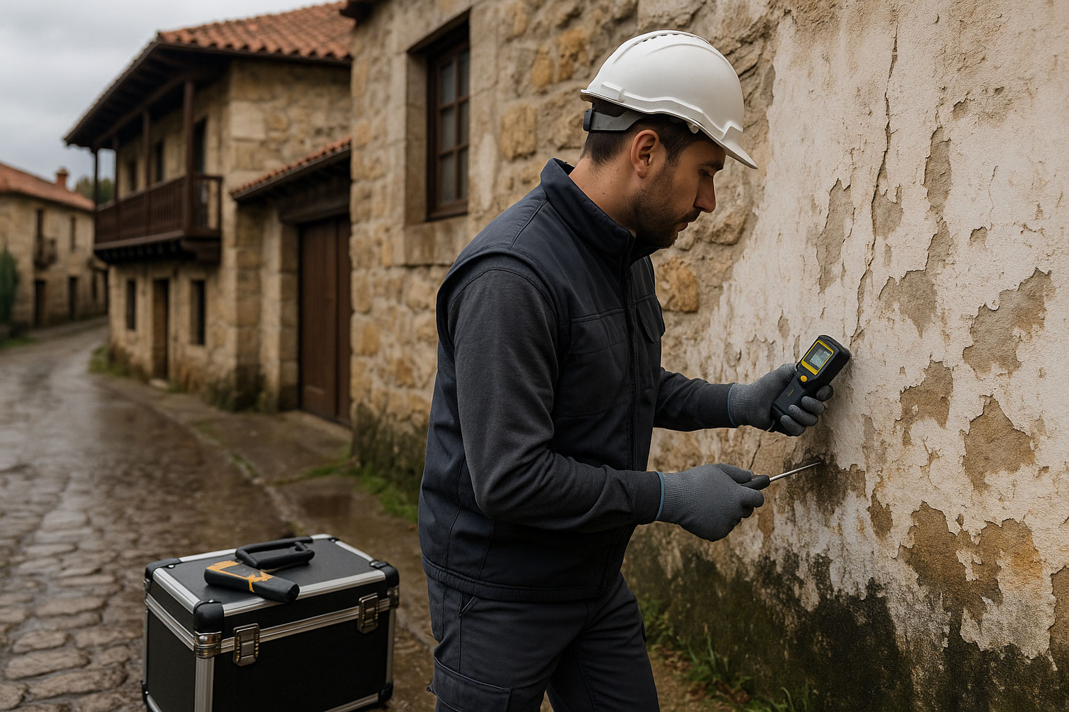 Control de humedades en Asturias - técnico