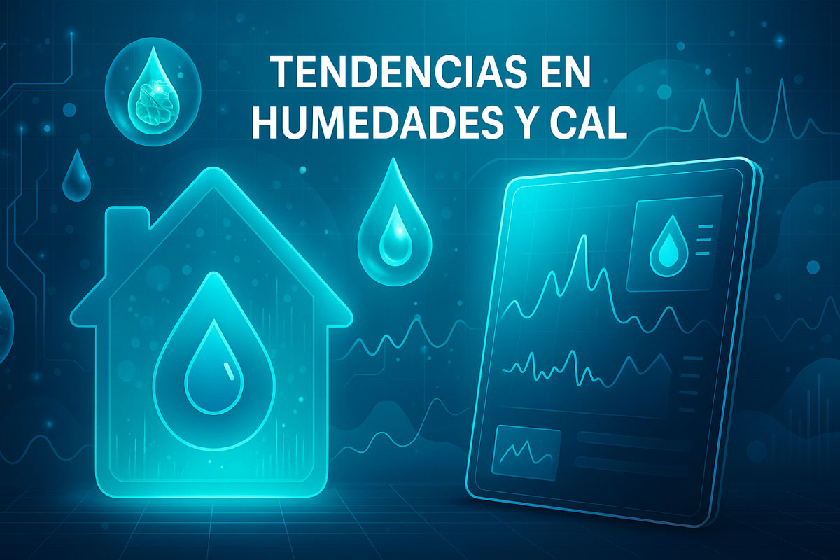 Tendencias en 2025 para el control de humedades en las paredes  sin obras y control de cal.